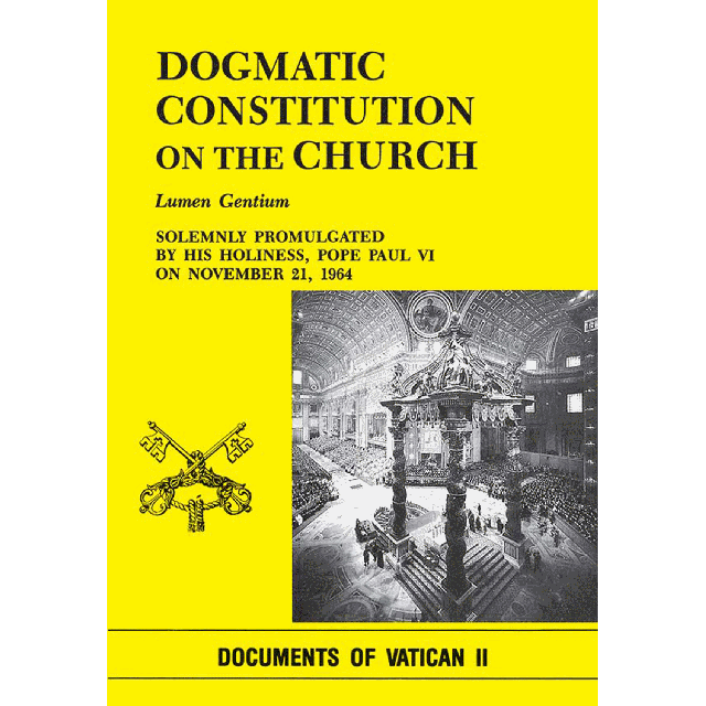 Dogmatic Constitution on the Church - Lumen Gentium