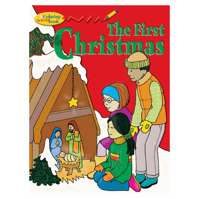 First Christmas Coloring & Activity Book