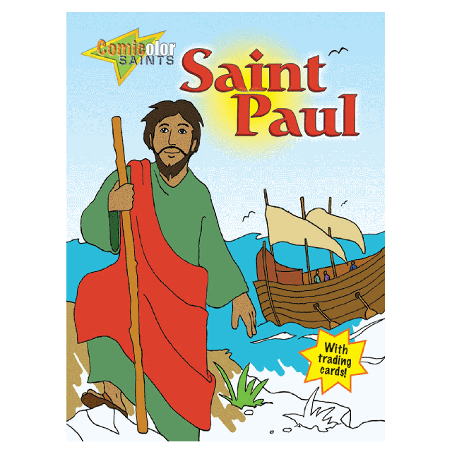 St Paul Comic Coloring Book