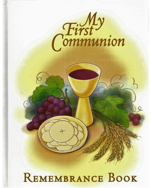 My First Communion Remembrance Book